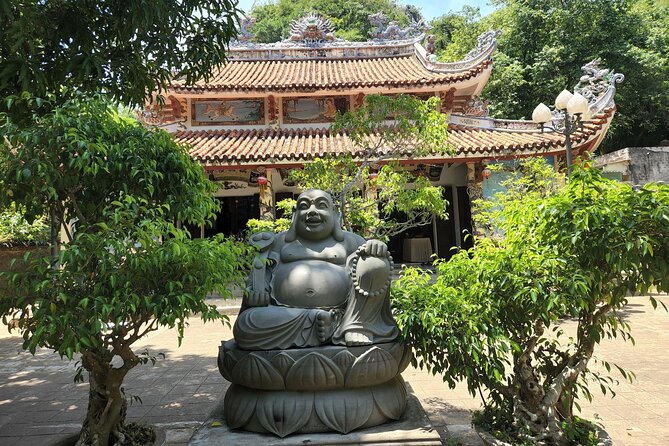 Lady Buddha statue- Marble Mountains- Coconut Jungle- Hoi An City - Bay Mau coconut forest: the bamboo basket boat experience in nipa palms