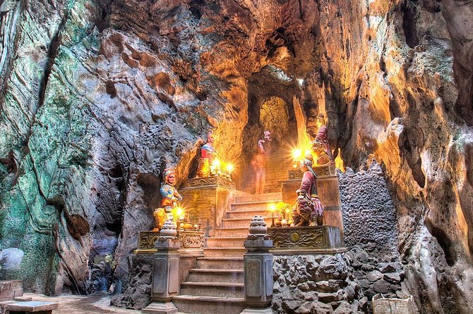 Marble Mountain - Hoi An Ancient Town Sunset Private Tour - Night market free time: your chance to choose how the evening feels