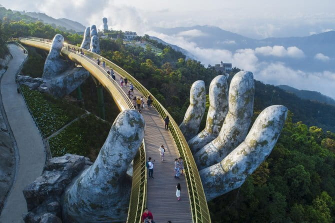 Marble Mountains and Ba Na Hills (Golden Bridge) full day tour - Lunch at a local family: simple and filling, not a food tour
