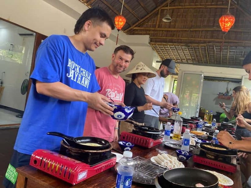 Market Tour, Basket Boat Ride & Cooking Class by Hangcoconut - Bay Mau coconut forest: bamboo basket boat and crab-catching know-how