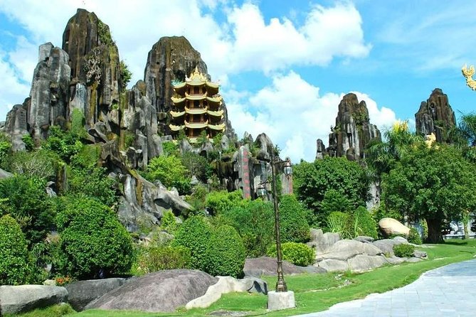 Morning Small group to Marble Mountains - Am Phu Cave - Monkey Mountain - Steps, elevators, and staying comfortable on uneven stone