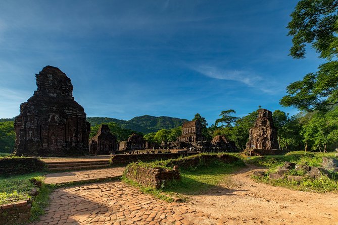 My Son Sanctuary And Marble Mountains Full-day Tour - Linh Ung Pagoda on Son Tra Peninsula: the calming finale