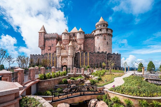 Private guided Sunworld Ba Na Hills & Golden Hands Bridge - Fantasy Park Choices: Fairy Forest, Dinosaur Park, Horror House, and More