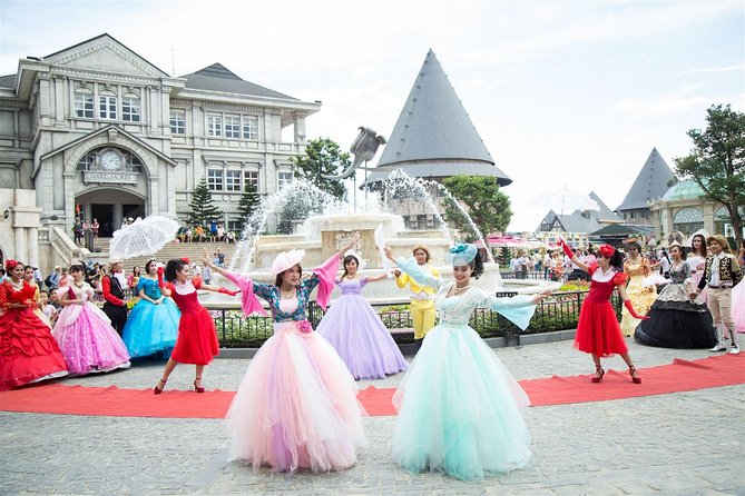 PRIVATE Half day to Golden Bridge Bana hill from Danang City - Fantasy Park Time: A Break From Main Sightseeing