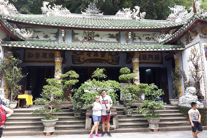 Private Jeep tour Monkey Mountains -Son Tra and Marble by SUV car - Linh Ung Pagoda and the 67-metre Guanyin statue