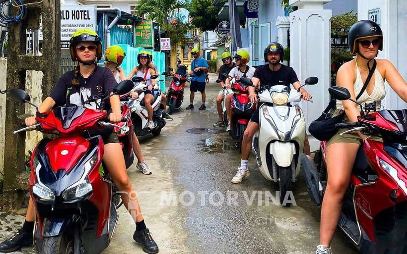 Top Gear Hai Van Pass Motorbike Adventure - by Motorvina - Getting Ready in Hue: Bikes, Pads, and a Calm Start